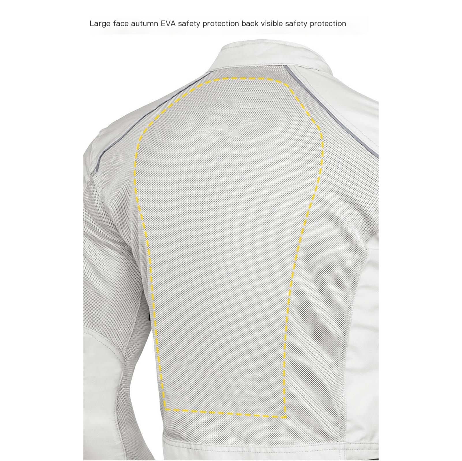 Amazon.com: TETHY Motorcycle Mesh Jacket with CE Armor to Reduce